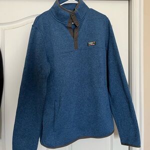 L.L. Bean Quarter Zip, Fleece - Men’s, Medium Tall